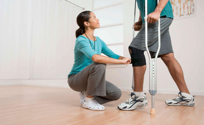 TẬP VẬT LÝ TRỊ LIỆU SAU GÃY CHÂN